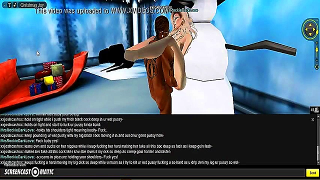 Rockie X-Mas – 3D Hentai Game Animation With Intense Porn Action