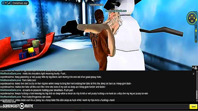 Rockie X-Mas – 3D Hentai Game Animation With Intense Porn Action