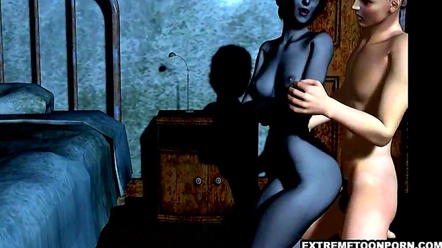 Vampire Vixen Rides Stud's Hard Cock for Intense 3D Hentai Orgasm