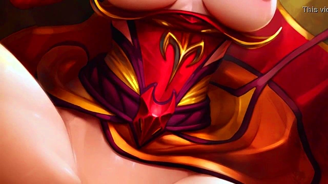 Lina from Dota 2 Gets Joyful Hentai Action with Sexy Montage