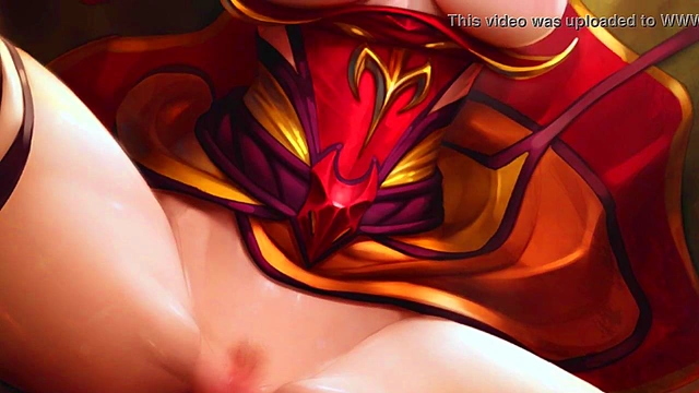 Lina from Dota 2 Gets Joyful Hentai Action with Sexy Montage