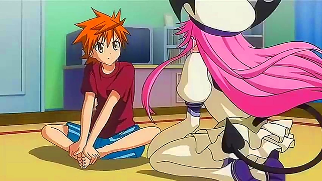 Big-Titted Anime Harem Alien Seduces You in To LOVE-RU Ecchi Sex Fest