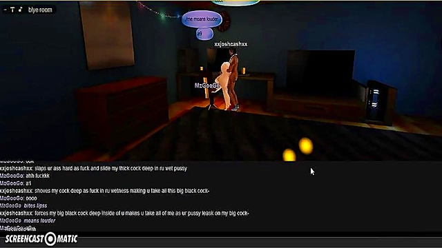 15-Minute 3D Hentai Game Animation – IMVU Porn With Cute Characters