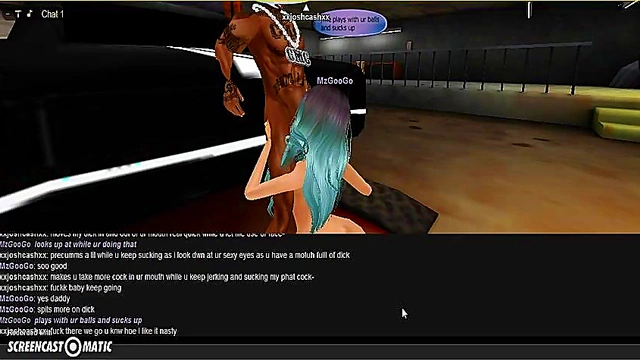 15-Minute 3D Hentai Game Animation – IMVU Porn With Cute Characters