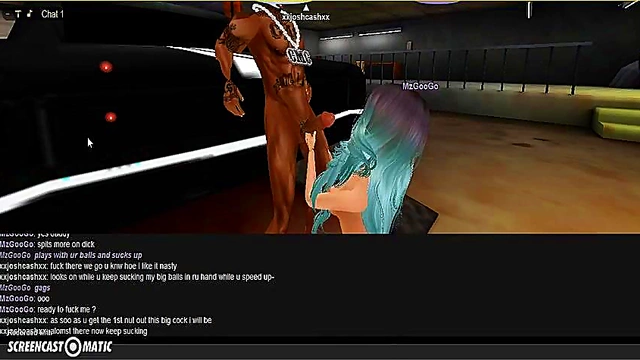 15-Minute 3D Hentai Game Animation – IMVU Porn With Cute Characters