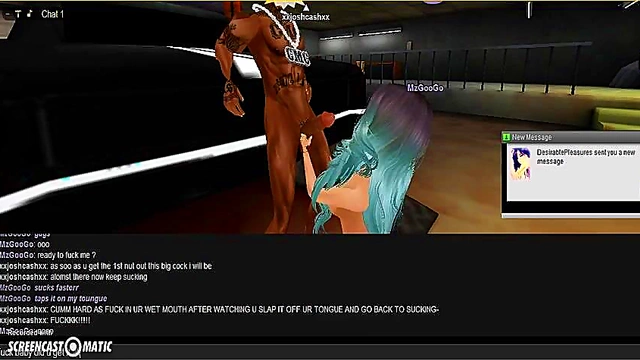 15-Minute 3D Hentai Game Animation – IMVU Porn With Cute Characters