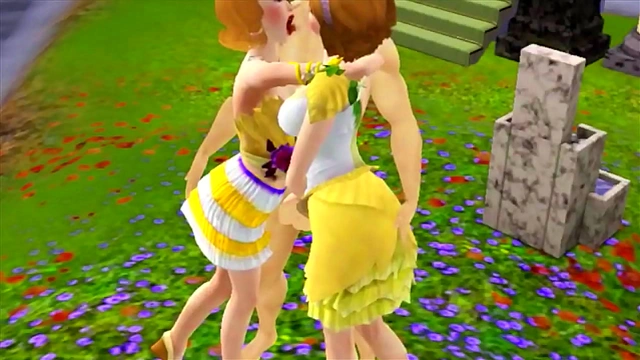 3D Sims Porn Chronicles – Animated Hentai Couple Enjoy Intense Sex Session