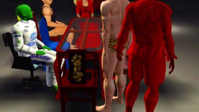 3D Sims Porn Chronicles – Animated Hentai Couple Enjoy Intense Sex Session