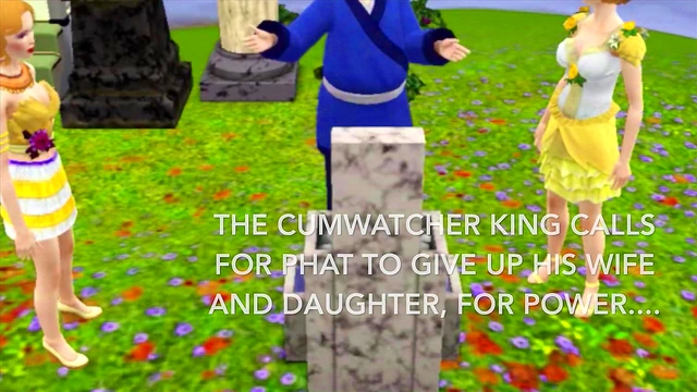 3D Sims Porn Chronicles – Animated Hentai Couple Enjoy Intense Sex Session