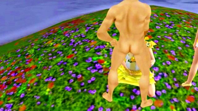 3D Sims Porn Chronicles – Animated Hentai Couple Enjoy Intense Sex Session