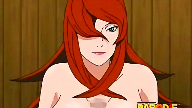 Horny Mei Terumi Rides Big Dick For Ass Cumshot In Naruto Hentai Anime