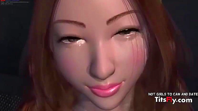 3D Hentai Anime Girl Enjoys Intense Virtual Sex Session