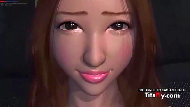 3D Hentai Anime Girl Enjoys Intense Virtual Sex Session