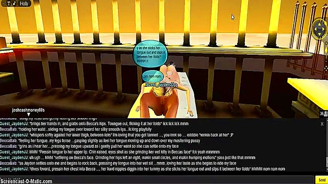 JJ Faces Off With Becca in Steamy 3D Hentai Game Animation