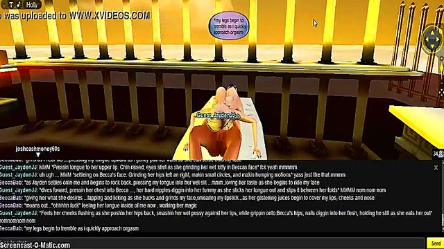 JJ Faces Off With Becca in Steamy 3D Hentai Game Animation