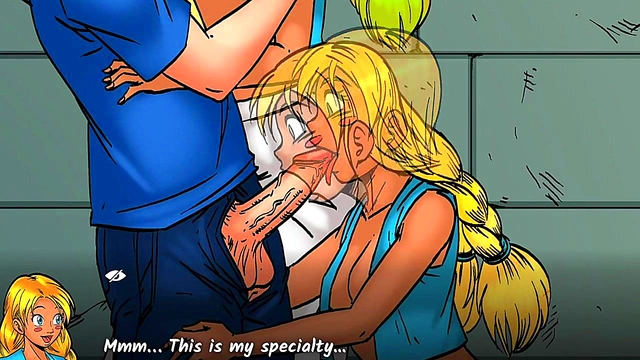 Harem Heroes – Sexy Girls Take Turns Pleasing Each Other In Anime Paradise