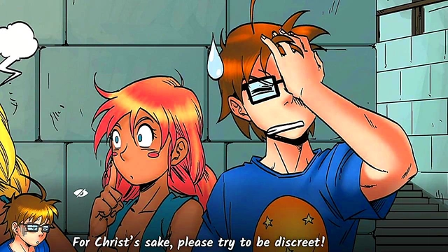 Harem Heroes – Sexy Girls Take Turns Pleasing Each Other In Anime Paradise