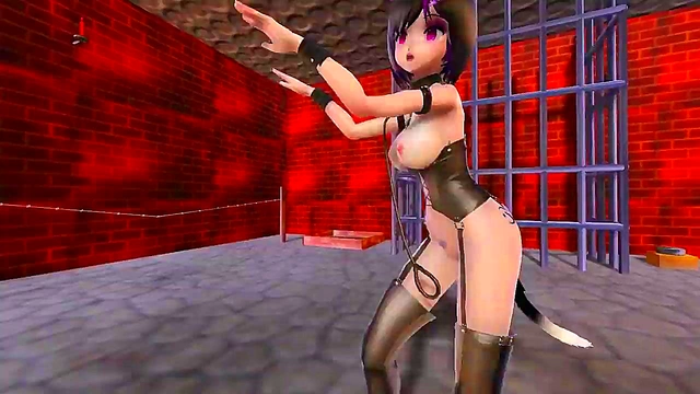 3D Hentai Babe Dances Seductively Before Taking Dick Deep