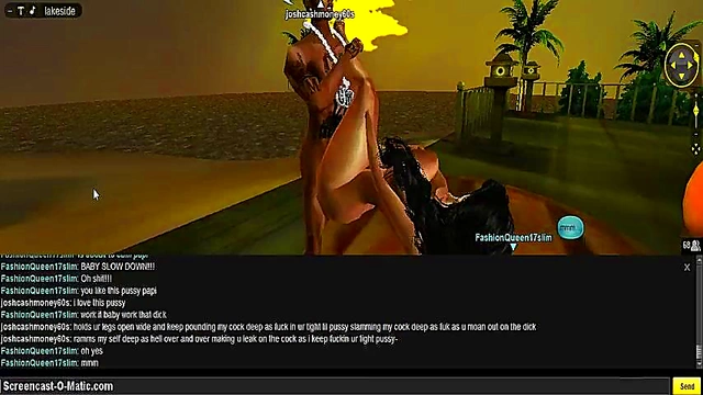 3D Hentai Couple Enjoy Steamy Beach House Porn Adventure