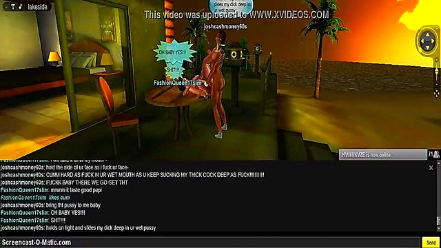 3D Hentai Couple Enjoy Steamy Beach House Porn Adventure