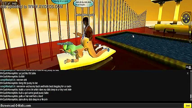 3D Cartoon Anime Chick Gets Fucked In Sexy Game Scene