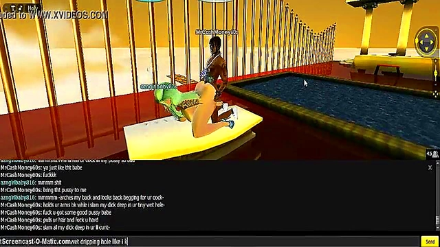 3D Cartoon Anime Chick Gets Fucked In Sexy Game Scene
