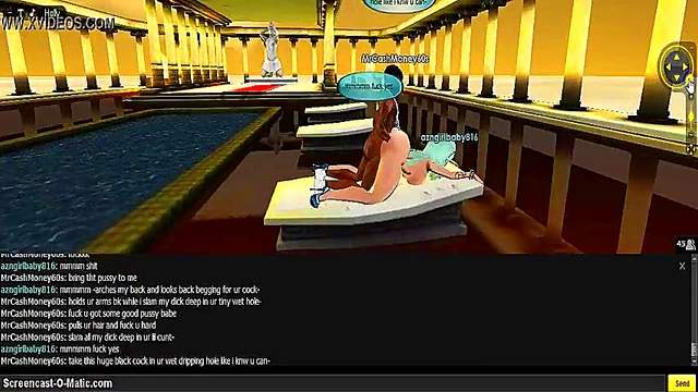 3D Cartoon Anime Chick Gets Fucked In Sexy Game Scene