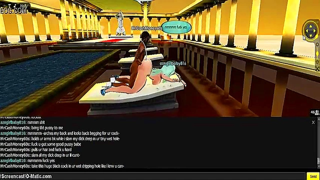 3D Cartoon Anime Chick Gets Fucked In Sexy Game Scene