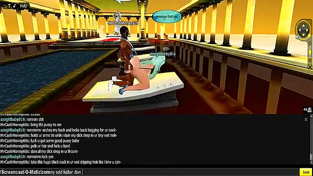 3D Cartoon Anime Chick Gets Fucked In Sexy Game Scene