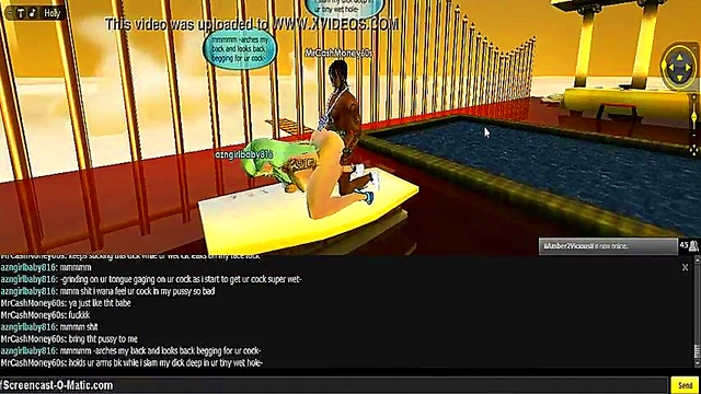 3D Cartoon Anime Chick Gets Fucked In Sexy Game Scene