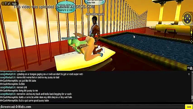 3D Cartoon Anime Chick Gets Fucked In Sexy Game Scene