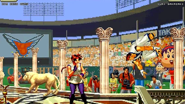 Athena Leona Yuri MUGEN SFM Anime Gangbang Ends With Explosive Creampie