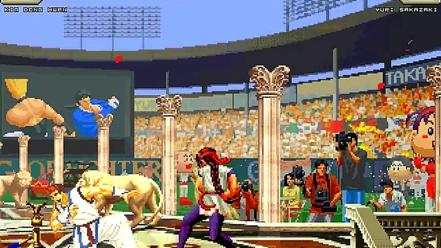 Athena Leona Yuri MUGEN SFM Anime Gangbang Ends With Explosive Creampie