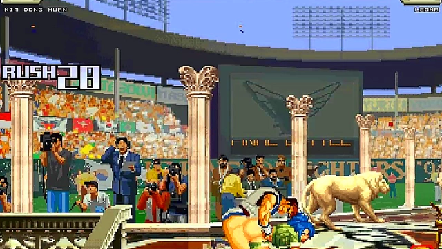 Athena Leona Yuri MUGEN SFM Anime Gangbang Ends With Explosive Creampie