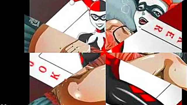 Harley Quinn Gets Rough With Catwoman In Steamy Hentai Action
