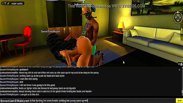 Queen's Beach House – 3D Hentai Couple Enjoy Steamy Game Session Together