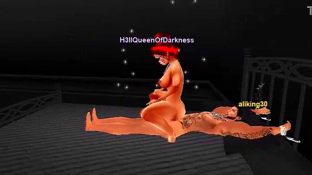 3D Cartoon Cheaters Engage in Virtual Game Sex Adventure