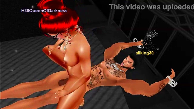 3D Cartoon Cheaters Engage in Virtual Game Sex Adventure