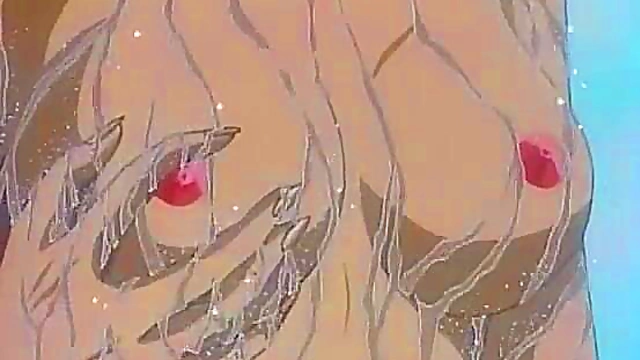 Blonde Anime Babe Gets Steamy Shower Action In Hot Hentai Scene