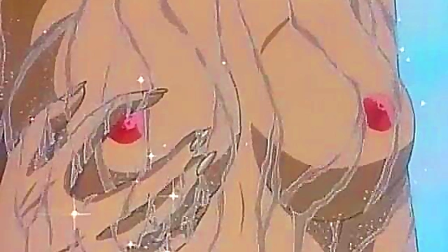 Blonde Anime Babe Gets Steamy Shower Action In Hot Hentai Scene