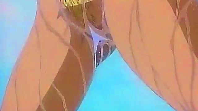 Blonde Anime Babe Gets Steamy Shower Action In Hot Hentai Scene