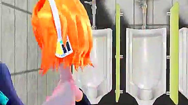 Three Sexy Anime Cuties Share One Dick for Mind-Blowing Orgasms Near The End