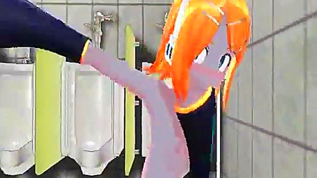 Three Sexy Anime Cuties Share One Dick for Mind-Blowing Orgasms Near The End