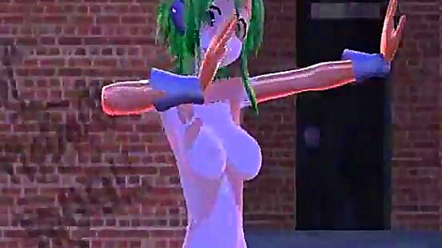 Three Sexy Anime Cuties Share One Dick for Mind-Blowing Orgasms Near The End