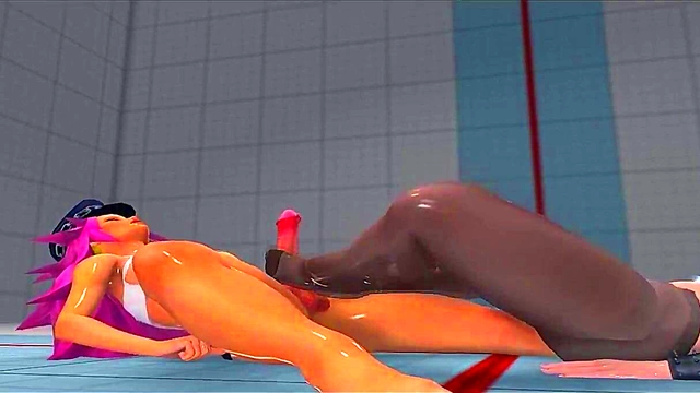 Poison Ivy Fucks Chun-Li in 3D Anime Street Fighter Adventure