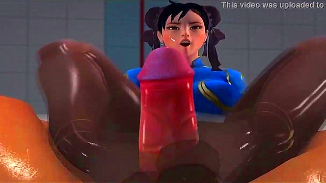 Poison Ivy Fucks Chun-Li in 3D Anime Street Fighter Adventure