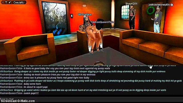 Fashionable Scarface Takes On 3D Anime Game Porn Adventure