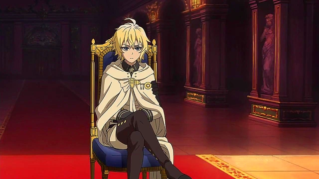 Horny Shonen Anime Chick Gets Wild In Owari No Seraph Adventure