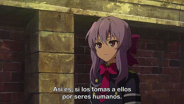 Horny Shonen Anime Chick Gets Wild In Owari No Seraph Adventure