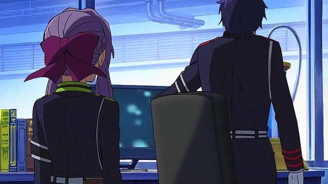 Horny Shonen Anime Chick Gets Wild In Owari No Seraph Adventure